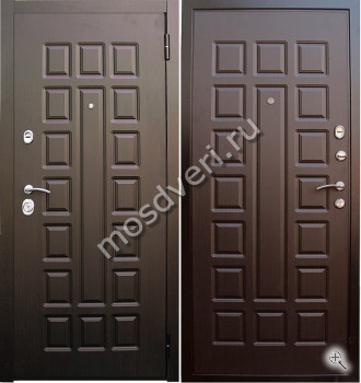 Входная дверь с покрытием МДФ филенка - купить от производителя Мосдвери Входная дверь с покрытием МДФ филенка